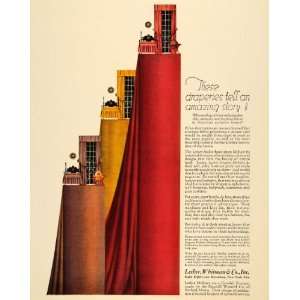  1928 Ad Lesher Whitman Draperies Household Decorative 