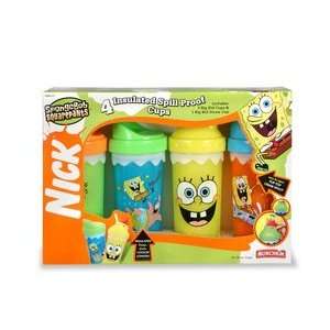 SpongeBob SquarePants Spill Proof Cups   4 Pack