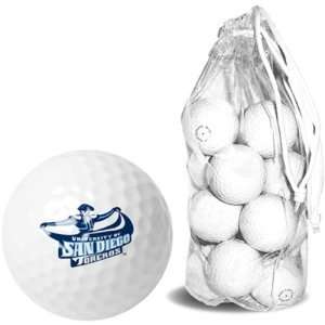  San Diego Toreros NCAA 15 Golf Ball Clear Pack Sports 