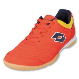  Lotto Torcida Tre NU ID Indoor Soccer Shoes (Orange Red 