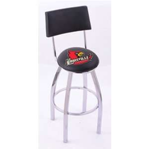  Louisville Cardinals 30 Single ring Swivel Bar Stool with 