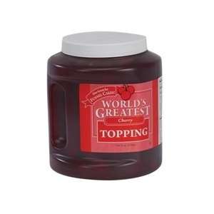 Gold Medal 5138 Worlds Greatest Topping Case of 3   Cherry  