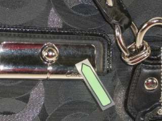   Silver Kristin Op Art Lurex Flap Convertible Satchel Handbag  