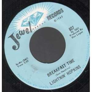   TIME 7 INCH (7 VINYL 45) US JEWEL 1965 LIGHTNIN HOPKINS Music