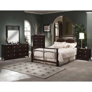   Tiburon Bedroom Set   Full Bed, Nightstand, Chest, Dresser And Mirror