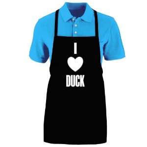  Funny I LOVE DUCK Apron; One Size Fits Most   Medium 