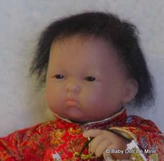 New in Box Berenguer Asian Baby Olivia Doll 9.5   