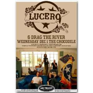  Lucero Poster   Concert Flyer   Crocodile