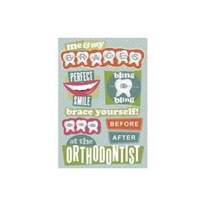  Cardstock Stickers Orthodontist