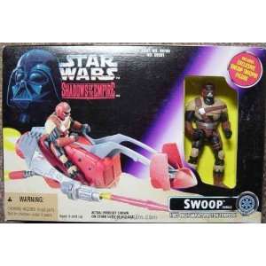   of the Empire Swoop Vehicl with Trooper and Toops WideVision Cards