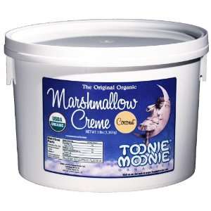 Toonie Moonie Organics Coconut Marshmallow Creme, 3 Pound Tub  