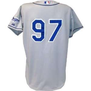 Joe Beimel #97 2006 Dodgers Game Used Road Grey Jersey  