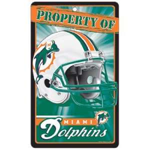 Miami Dolphins Fans Only Sign