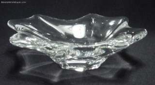 Baccarat Crystal Free Form Design Bowl  