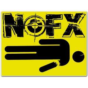  NOFX Wolves Rock Band Car Bumper Sticker Decal 5x3.5 