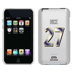  Ray Rice Back Jersey on iPod Touch 2G 3G CoZip Case 