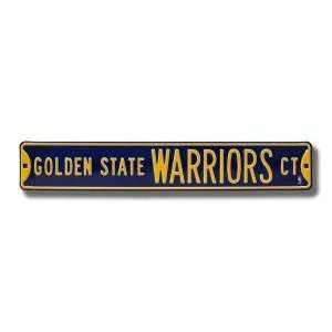  Golden State Warriors Court Street Sign