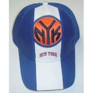  New York Knicks Structured Velcro Strap NBA HAT Sports 