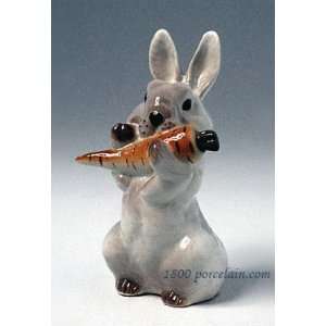 Lomonosov Porcelain Figurine Hare with Carrot #2 