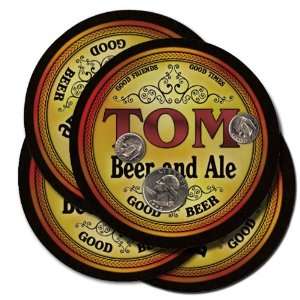  Tom Beer and Ale Coaster Set