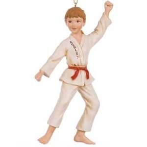  Personalized Karate Girl Christmas Ornament