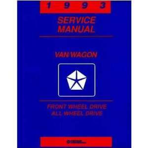    1993 TOWN & COUNTRY CARAVAN VOYAGER Shop Service Manual Automotive