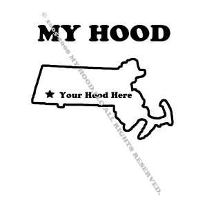 My Hood Massachusettes T shirts