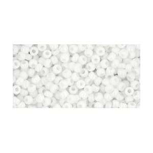  Toho 15/0 Glass Seed Beads Size 15   Opaque White Arts 
