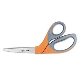  Elite 8 Stainless Steel Bent Shears   8in, 3 1/2in Cut, L 