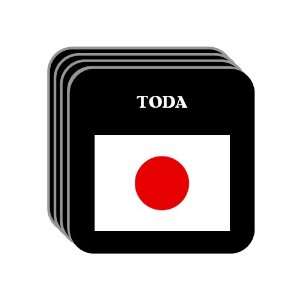  Japan   TODA Set of 4 Mini Mousepad Coasters Everything 