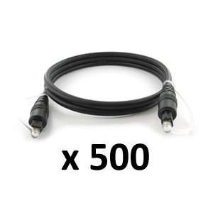  6ft Digital Optical TOSLink Fiber Optic AUDIO Cable (black 
