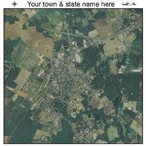  Aerial Photography Map of Berlin, Maryland 2011 MD 
