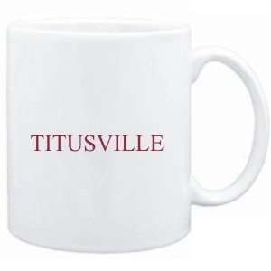  Mug White  Titusville  Usa Cities