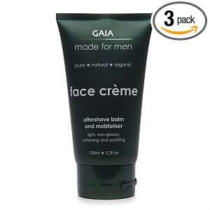 Gaia Skin Naturals Made for Men Face Creme After Shave Balm   5.3 Oz 