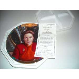   Trek Deep Space Nine Major Kira Nerys Collector Plate 