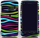 LG Banter Touch UN510 RAINBOW ZEBRA Faceplate Protector Snap On Hard 
