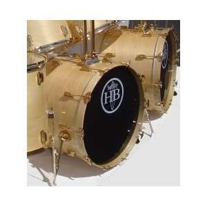  HB Goldrush 22x16 Bass Drum Clearance Musical Instruments