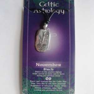 Celtic Astrology Necklace   November   From Ireland