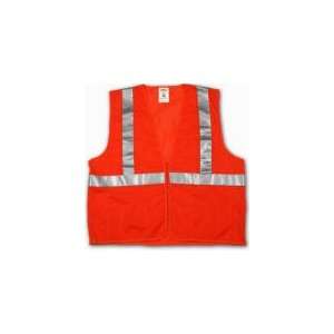  Tingley Rubber V70639.2x 3x Polyester Safety Vest   Orange 
