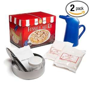 Dean Jacobs Funnel Cake Kit, 21.5 Ounce Boxes (Pack of 2)  