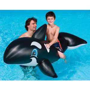 Massive Inflatable Whale Swimming Pool Ride on Toy  Sports 
