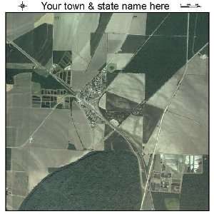    Aerial Photography Map of Gorham, Illinois 2011 IL 