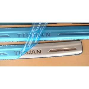  Chrome Door Sills For VW Tiguan 2007 2012 