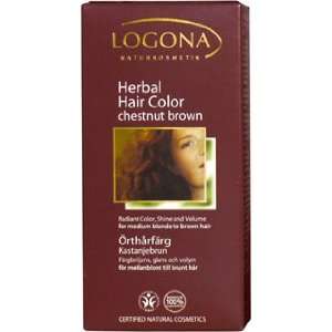  Logona Chestnut Brown Herbal Hair Color Beauty