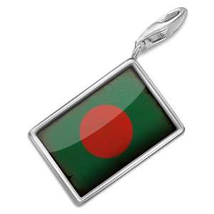  FotoCharms Bangladesh Flag   Charm with Lobster Clasp 