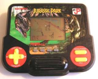   JURASSIC PARK Vintage Tiger Electronic Handheld Hand Held Game  