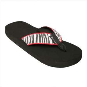  Tidewater Sandals B7405 Womens Zebra Flip Flop 