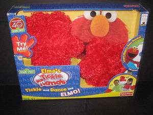   Price Sesame Street Elmos Tickle Hands includes Fun DVD New In Box