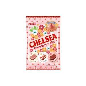 CHELSEA Strawberry Mix by Meiji from Japan 71g  Grocery 