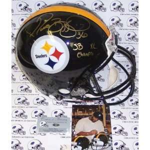  Signed Pittsburgh Steelers Authentic Full Size Proline Football Helme